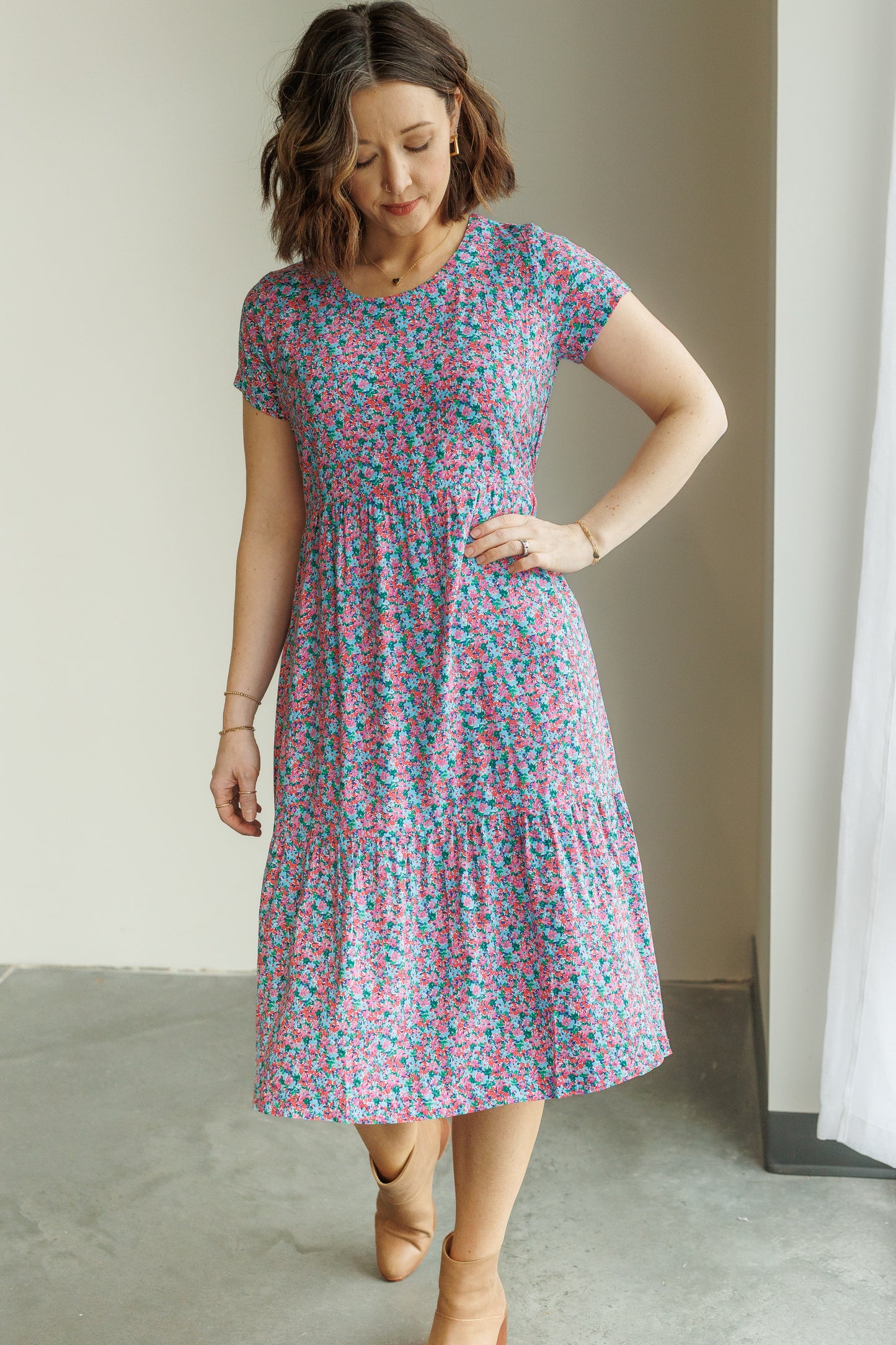 Field of Flowers Tier Dress