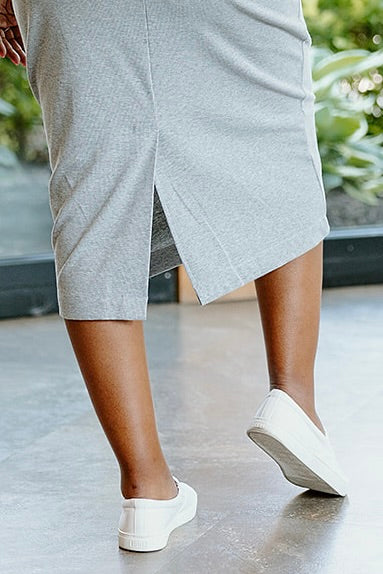 Stone Pencil Skirt