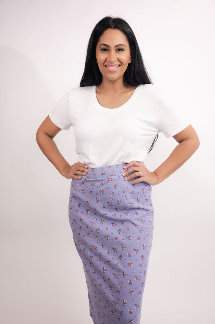 Sweet Pea Pencil Skirt