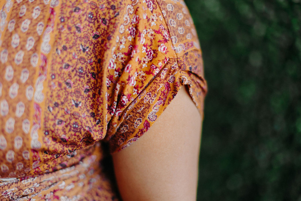 Golden Hour Wrap Dress