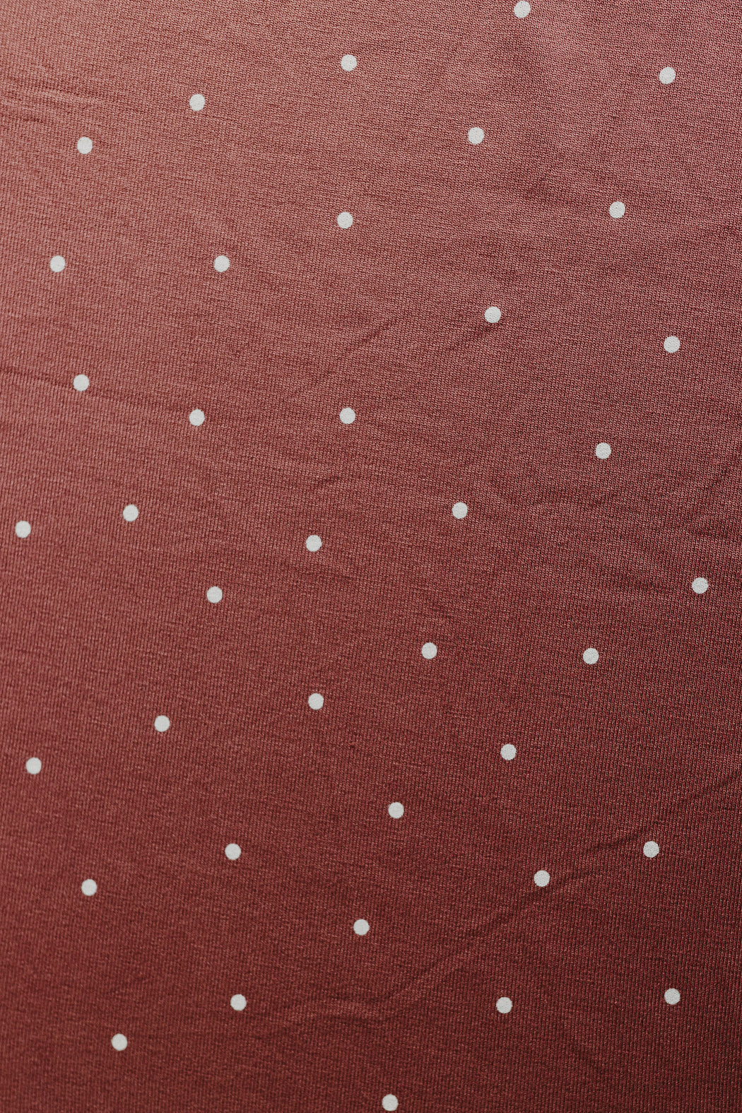 Mauve Dot Long Sleeve Scoop Tee