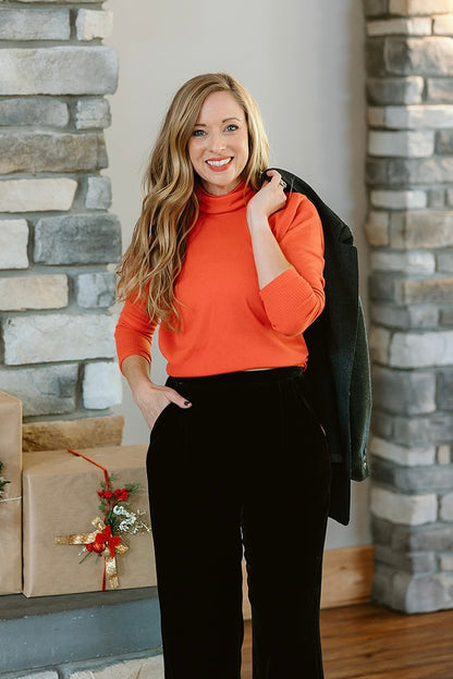 Persimmon Turtleneck