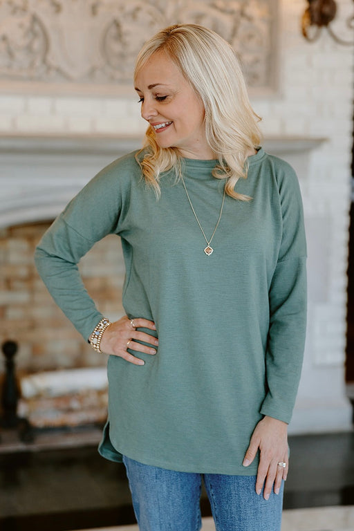 Sage Oversized Pullover