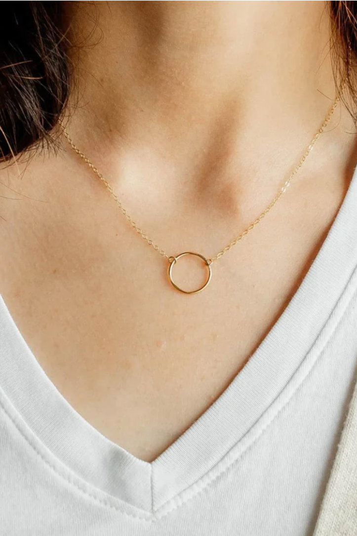 Essie Circle Necklace