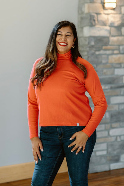 Persimmon Turtleneck