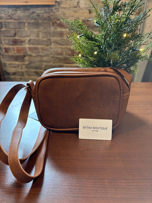 Brown Mach Crossbody + $30 Gift Card