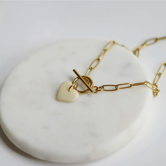 Ivory Sweetheart Necklace