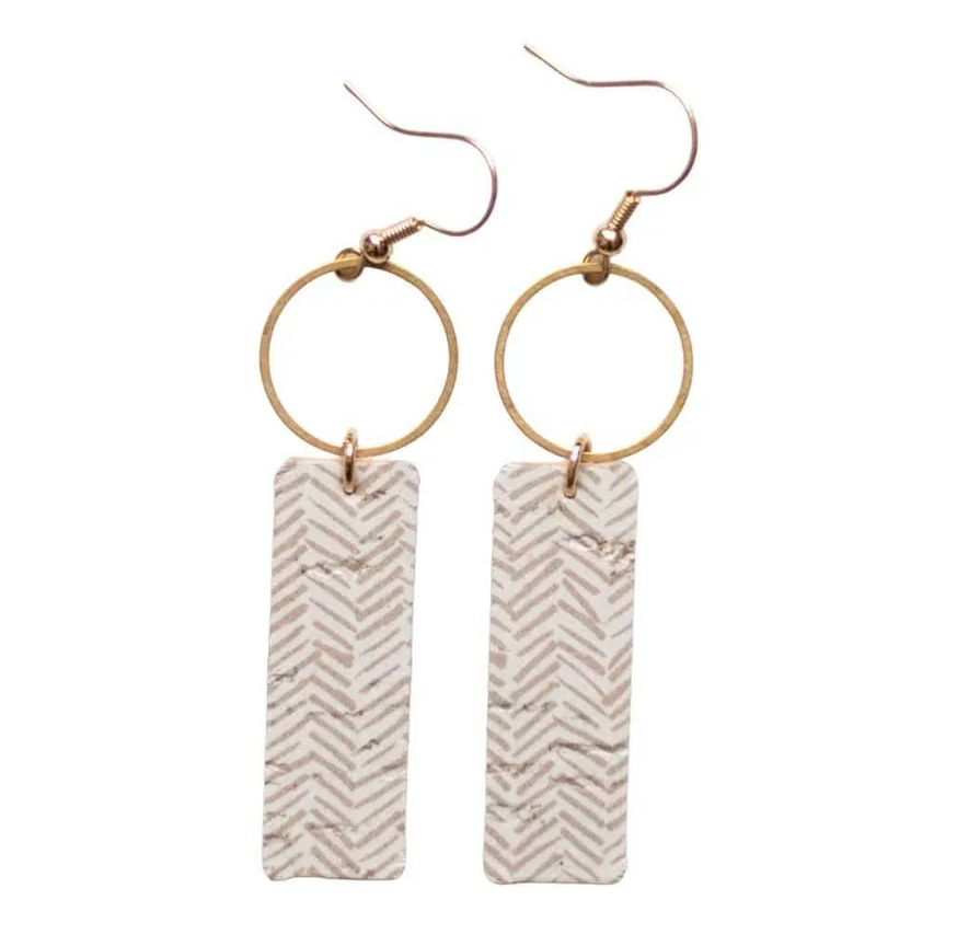 Soft Taupe Mia Earrings