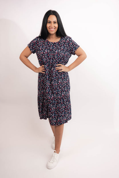 Ditsy Floral Tier Dress