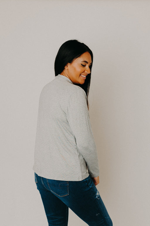 Micro Dot Turtle Neck